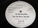 SOUL / BOOGIE FUNK- LEGEND- SPIDER WEB 12 INCH PROMO SINGLE- LET YOUR BODY MOVE