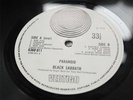 BLACK SABBATH Paranoid UK LARGE VERTIGO SWIRL, 6360 011 VO PRICE CODE, EX AUDIO