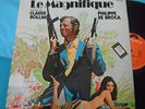 LP 33 tours RARE B.O Film LE MAGNIFIQUE C. Bolling French Jazz J.P Belmondo
