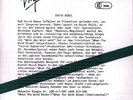 DAVID BOWIE: When The Wind Blows (rare German PROMO 7