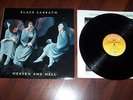 BLACK SABBATH  HEAVEN AND HELL  VINYL LP.EX.