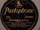 Joseph Wolfsthal - Mozart Violin Concerto No 5 - Parlophone -  4 x 78 Mint -