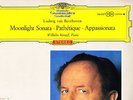 DGG RED STEREO TULIP ED1 - BEETHOVEN MOONLIGHT PATHETIQUE APPASSIONATA - KEMPFF