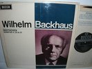 Decca SXL 6300 Beethoven Sonatas 4,25,31 Wilhelm Backhaus Grooved Wide Band