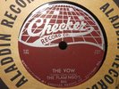 THE FLAMINGOS The Vow/Shilly Dilly CHECKER 4/25/1902 E+