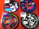 MUSE - Rare Set Of 4 UK 7