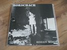 RORSCHACH -  Remain Sedate  VINYL LP