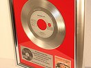 Amanda Lear, Diamonds, Platin Record, platin Schallplatte, goldene