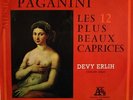 PAGANINI 12 Caprices Devy Erlih Ades LP