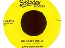 DAVE BROCKMAN Feel Sorry for Me on Starday Rare Rockabilly 45 Hear