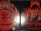 Pantera, 2 Vinyl Record Lot, I Am The Night & Power Metal LP's, 1 US 1st, 1 UK R