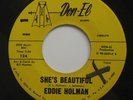 Northern Soul 45 - Eddie Holman - She's Beautiful - Don-El - mp3