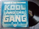 KOOL & THE GANG MUSIC IS THE MESSAGE DE-LITE STEREO US ORIG '72 NM/SHRINK