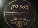 Ricky Nelson Poor Little Fool Australian 78rpm Super rare VG 78 Gold London