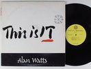 ALAN WATTS This Is It PRIVATE LP NM