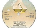 SECRET AFFAIR RARE IRISH MOD 45 LOST IN THE NIGHT MINT UNPLAYED COPY