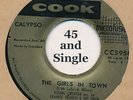 YOUNG CREATOR Calypso 45 (Listen) The Girls in Town on Emory Cook label (island)