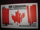 vintage org SUBHUMANS RABID NO EXIT 11x17 Punk Flyer poster rock kbd hardcore