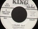 Rare 60's Northern Soul 45 - BOBBY BYRD (King) I FOUND OUT  *Listen*