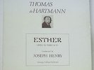 THOMAS de HARTMANN Esther - Joseph Henry/Oswego College Orchestra SEALED