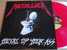 METALLICA   METAL UP YOUR ASS ** LIMITED EDITION RED LP MINT. UNPLAYED
