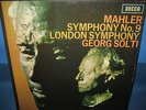 @DECCA SET 360-1 WBg 1ST *SOLTI /MAHLER* SYMPHONY NO.9 *LSO *2 LP* NM