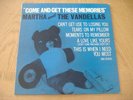 MARTHA & THE VANDELLAS - COME AND GET THESE MEMORIES (GORDY LP 902) NOT A REPRO