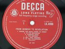 From Genesis to Revelation, Decca red Mono album, 1st ever album, LK4990 Genesis