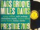 Miles Davis - Bags Groove (Prestige 7109) DG Mono