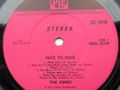 THE KINKS: Face To Face *RARE UK STEREO EXPORT LP; PYE NSPL18149 *EX/EX+; GREAT
