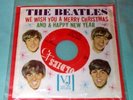 THE BEATLES Wish You Merry XMas NMINT VJ PIC SLEEVE & Oldies 45 Orig OUTER BAGGY