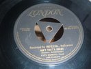 FATS DOMINO AINT THAT A SHAME LONDON GOLD TRI EX
