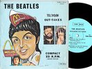 BEATLES Television Out-Takes (Tobe Milo STMLP4Q3/4) Pakistan 1977 PS 7