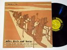 MILES DAVIS AND HORNS prestige LP / MONO W.50th RVG DG