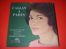 CALLAS  A  PARIS  /  GEORGES  PRETRE   VOL :1     COLUMBIA   SAXF  219    EX