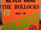 Sex Pistols Never Mind the Bollocks PROMO LP White label Submission sticker EXC