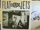 FLAT DUO JETS LP VINYL orig '88 dog gone 14 tracks dog0004 white stripes rare