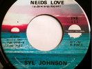 * SYL JOHNSON Everybody Needs Love RARE DEEP FUNK CHICAGO SOUL Twinight 45 HEAR