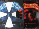 METALLICA-Ride The Lightning-PICTURE-LP ORANGE 1984/1989 - ULTRA-RARE - VERYGOOD