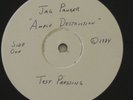 Jag Panzer - Ample Destruction Test Pressing LP Vinyl HANDWRITTEN white Label