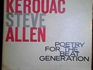 Jack Kerouac, Steve Allen-Poetry for the Beat Generation-Orig LP Hanover 5000-EX