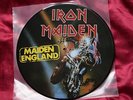 IRON MAIDEN - MAIDEN ENGLAND - LP UK 1998 - RARE PROMO PICTURE DISC - EX+
