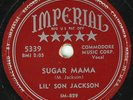 Hear Blues Rocker 78 rpm LIL' SON JACKSON Sugar Mama IMPERIAL 5339