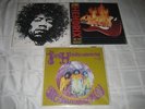 JIMI HENDRIX 3 LP LOT, Are You Experienced, Kiss Sky, Plays Monterey (VG+ to NM)