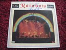 Rainbow - On Stage LP  Sleeve signed Ritchie Blackmore & Ronnie James Dio