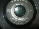 Rare Detroit Original - Joe Matthews on Thelma in EX condition