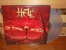 HELL-Human Remains 3-LP RARE CLEAR VINYL NWOBHM