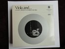 JAMES CARTER CHAMBER ENSEMBLE Viola and… REFERENCE RECORDINGS AUDIOPHILE LP RR-4