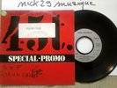 MIKE OLDFIELD RARE FRENCH 7' PROMO SPECIAL RADIO KILLING FIELDS 45T PROMO