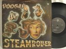 * * POOBAH - STEAMROLLER , EXCELLENT PRIVATE PRESS OHIO HARD ROCK M- LP. * *